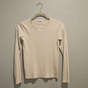 Brandy Melville Soft Green Long Sleeve Top